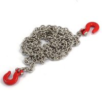 Yeah Racing – 96cm Long Chain and Hook Set Red (YA-0357)