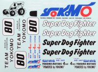 Yokomo – Super Dog Fighter Decals