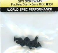 Axon – SPS SCREW M3 / Flat Head 3mm x 6mm 10 pcs (steel)