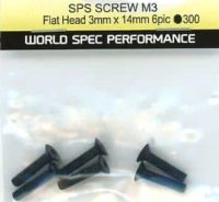 Axon – SPS SCREW M3 / Flat Head 3mm x 14mm 6 pcs (steel)