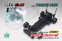 YOKOMO – RD2.0 Drift Chassis incl. PANDEM GR86 (clear body) and tires