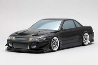 Yokomo – DRIFT X TREME PS13 SILVIA Body with Light decal