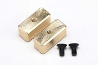 Yokomo – Brass front ballast weight for MS1.0 (10g x 2)